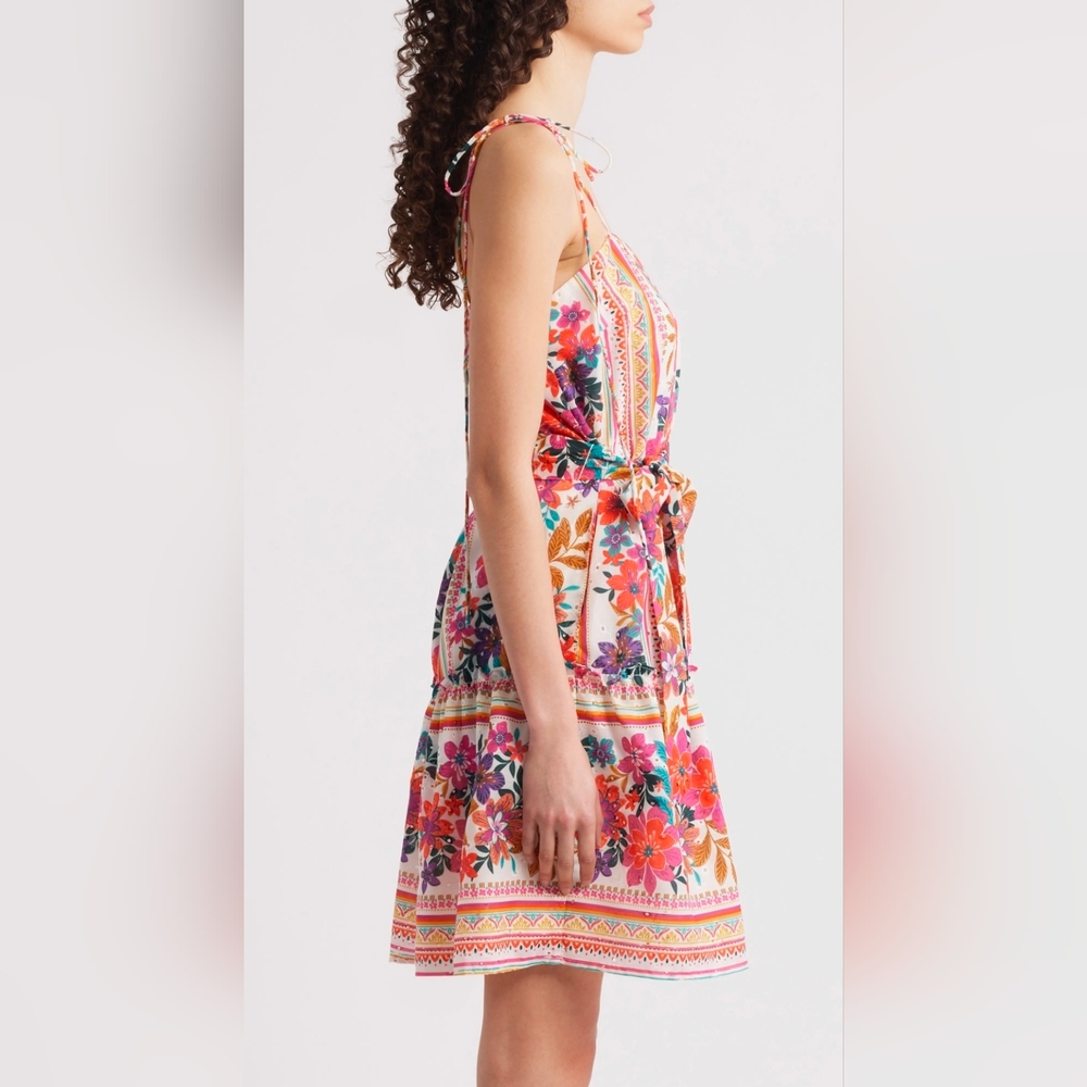 Julia Jordan Floral Mini Dress Size M NWT - Picture 3 of 13